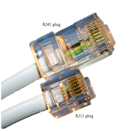 Line cord (RJ11-RJ45) | Accessories